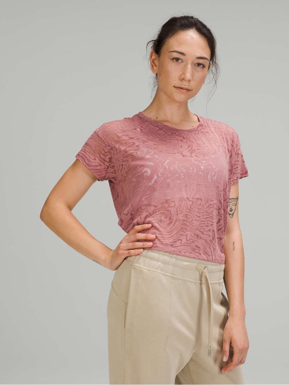 Lululemon Cates Tee *Veil